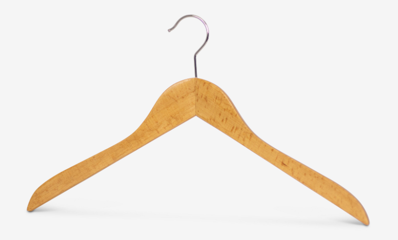 Cintre en bois anatomique Business